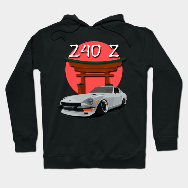 Datsun 240Z Hoodie by brendobar